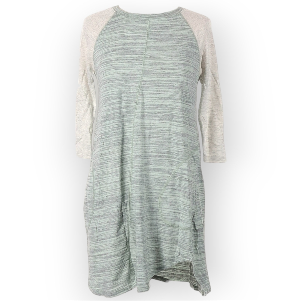 Le Lis Womens Memdium Casual Grey Long Sleeve Dress